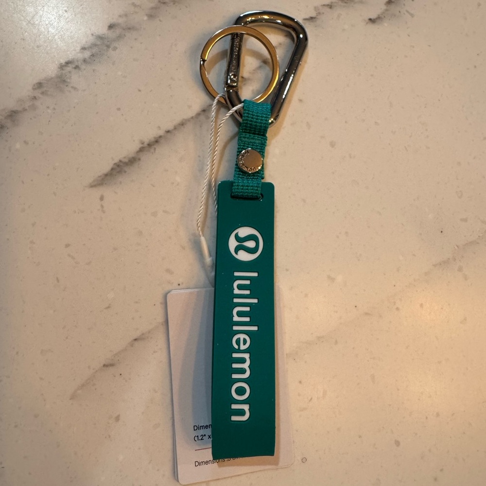 lululemon athletica Teal Key Holder
